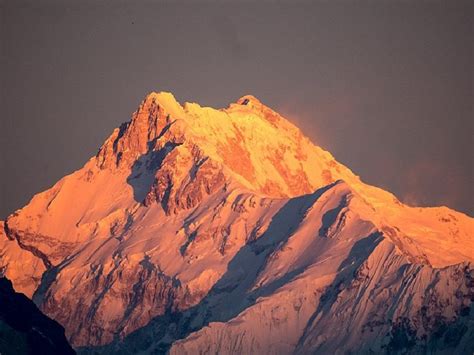 TIL while climbing the Kanchenjunga mountain,the climbers from the first expedition in 1955 ...