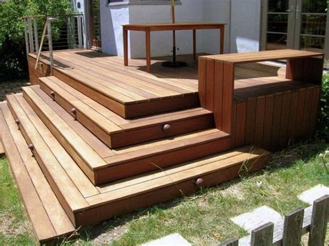 Top 50 Best Deck Steps Ideas - Backyard Design Inspiration