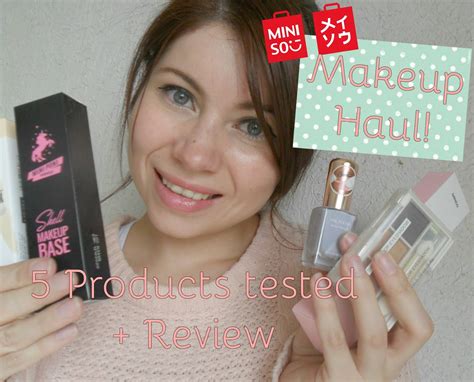 MINISO Makeup haul || 5 Products tested + Review || ~ ~ MonStar's little blog