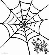 Free Printable Spider Web Coloring Pages sketch template