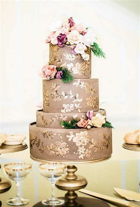 14 Amazingly Unique Wedding Cakes