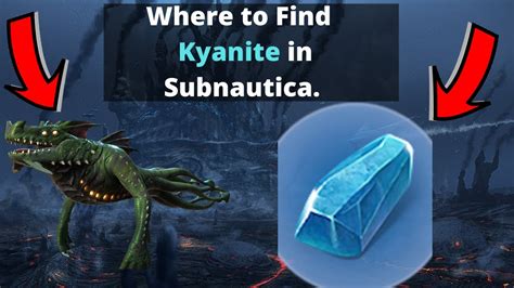 Where to find Kyanite in Subnautica. - YouTube