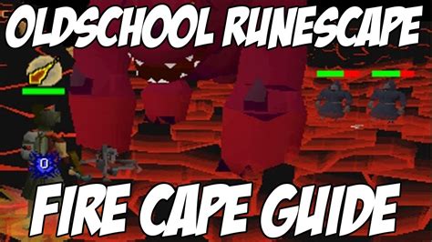 Oldschool Runescape - Fire Cape Guide! | Full In-Depth 2007 Fight Caves Guide | Main / Zerker ...