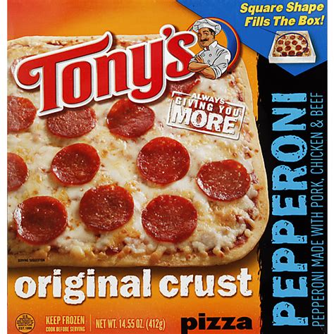 Tonys Pizza, Original Crust, Pepperoni | Frozen Foods | Matherne's Market