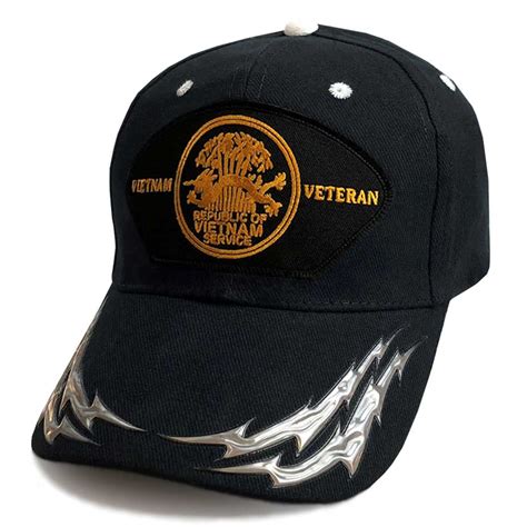 Vietnam Veteran Service Medal - Custom Edition Hat w/ Lightning