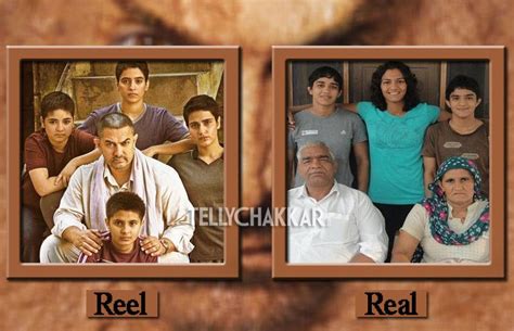 'Dangal' movie: 'Reel and Real' characters