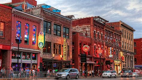 "Broadway Street Nashville Tennessee" by CarolRMontoya | Redbubble