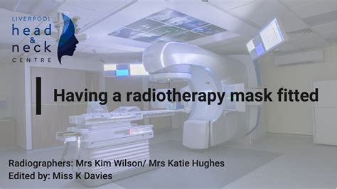 Having a radiotherapy mask fitted - YouTube