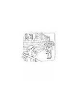 Nehemiah And Ezra Rebuild The Temple Coloring By MrFitz sketch template