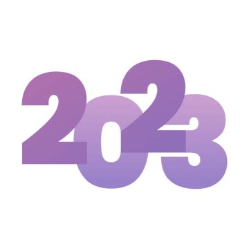 Purple 2023 PNG Transparent Images Free Download | Vector Files | Pngtree