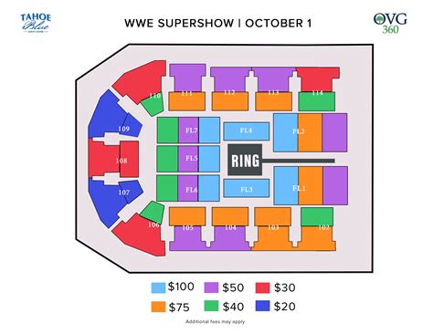Seating Charts | Tahoe Blue Event Center