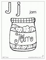 Letter J Coloring Page Colors Pages sketch template