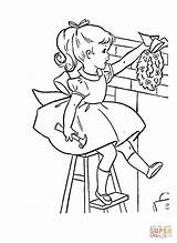 Getting Ready For Christmas coloring Page  Free Printable Coloring Pages sketch template
