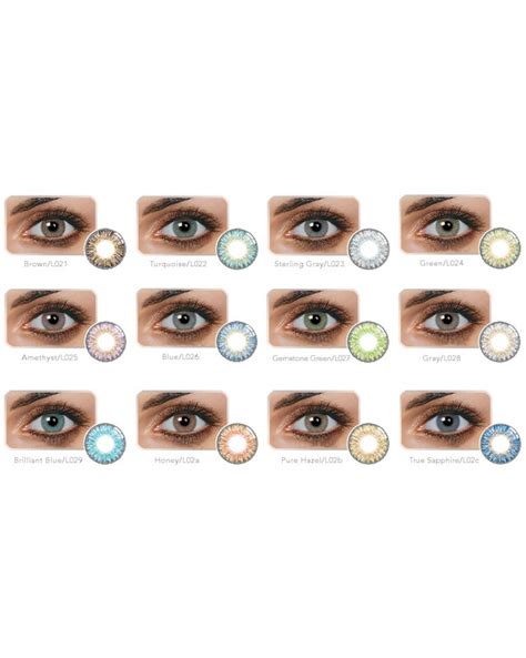 Freshlook Blue Colored Contact lens 3 tone colorblends| 4ICOLOR.COM