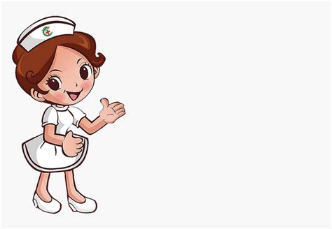 Transparent Nurse Practitioner Clipart - Cartoon Nurse Clipart, HD Png Download - kindpng