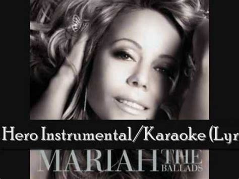 Mariah Carey - Hero Instrumental/Karaoke (Lyrics in Description) - YouTube