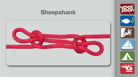 How to Tie the Sheepshank Knot | Knots, Knot tying tutorial, Survival knots