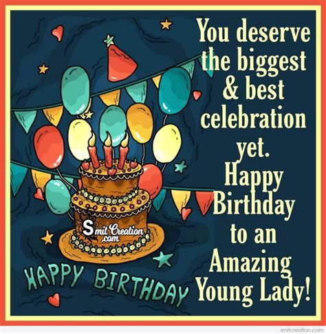 Happy Birthday Images For Young Lady - Share the best gifs now ...