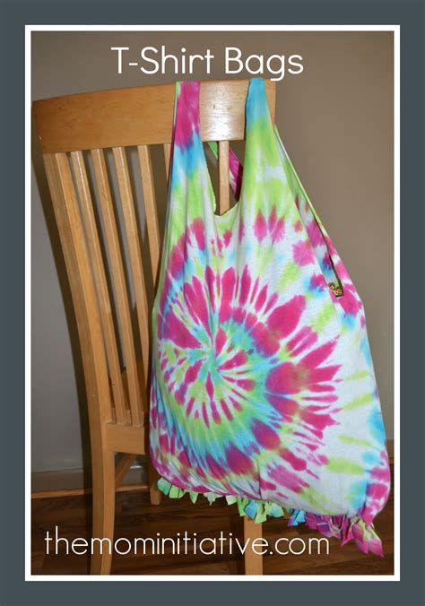 DIY T-Shirt Bags - The Mom Initiative