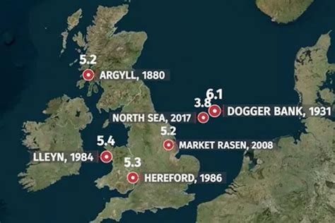 Uk Earthquake Map