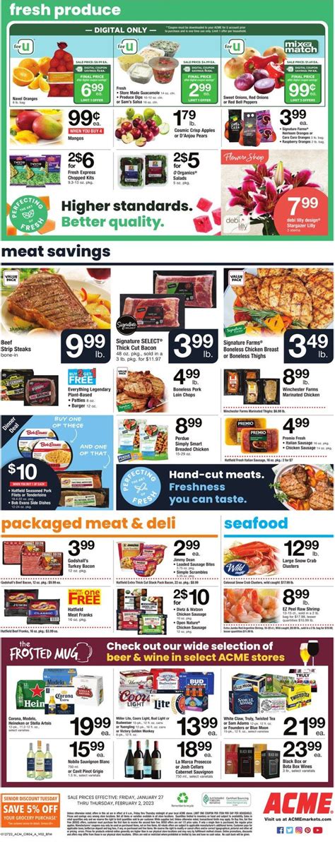 ACME Weekly Flyer Jan 27 – Feb 02, 2023