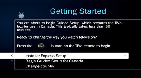 How do I perform a Repeat Guided Setup on my TiVo box? – Cogeco support