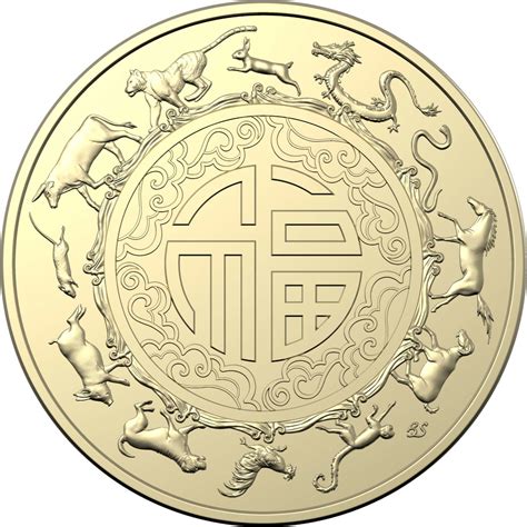 One Dollar 2023 Good Luck, Coin from Australia - Online Coin Club