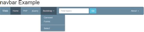 Bootstrap Navbar: Demos Including Custom Designs