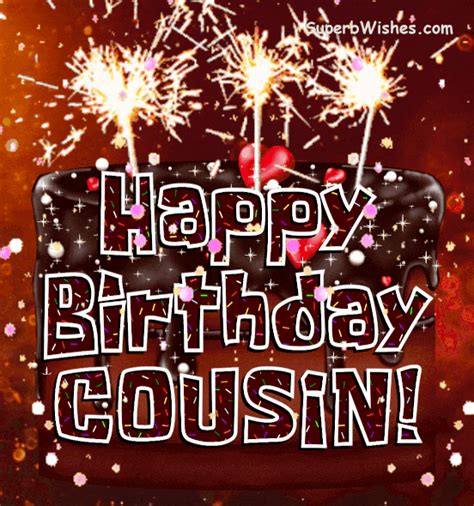 Royal Purple Birthday Cake GIF - Happy Birthday, Cousin | SuperbWishes