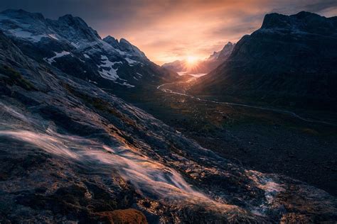 Image result for greenland sunrise winter | Mountain photography ...