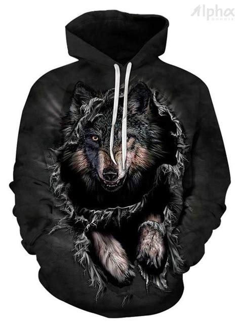 Wolf Within Unisex Hoodie - Shop 3D Graphic All Over Print Hoodies for Men and Women. Our Cool ...