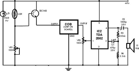 Circuit Diagram Working Of Smoke Detector