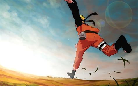 HD wallpaper: naruto shippuden running naruto uzumaki 1280x800 Anime Naruto HD Art | Wallpaper Flare