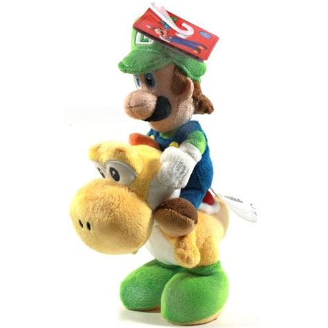 Global Holdings Super Mario Plush-8" Luigi Riding On Yoshi | Super mario plush, Mario plush ...