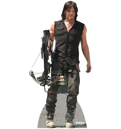 The Walking Dead Daryl with Crossbow 01 Cardboard Cut Out Standee