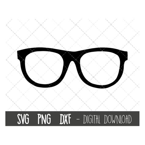 Glasses SVG, Spectacles Svg, Glasses clipart, glasses silhou - Inspire Uplift