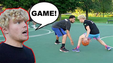 I WENT OFF & Called GAME! 5v5 Basketball At Random Park! - YouTube