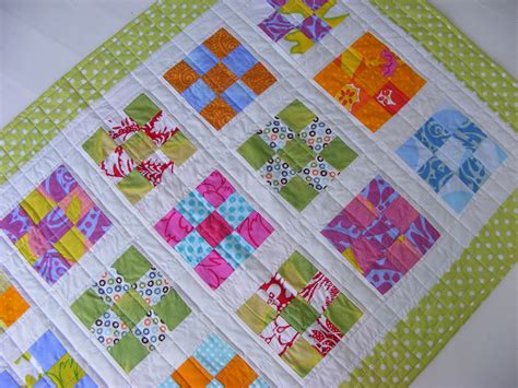 blimunda quilts: Nine Patch Baby Quilt Number Three