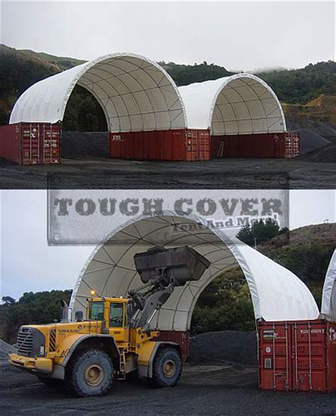 10m(33') Wide,Shipping Container Covers,Container Tents for sale-Fabric ...