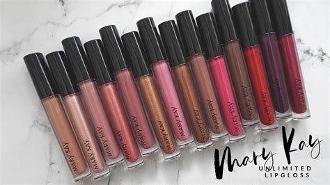 Review & Swatch: Mary Kay Unlimited Lip Gloss* - miranda loves