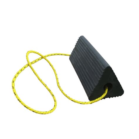 Heavy Duty Rubber Wheel Chocks Large | FEC Heliports Equipment