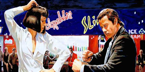 Pulp Fiction - Jack Rabbit Slims Twist Contest - www.TimeArt.co.uk ...