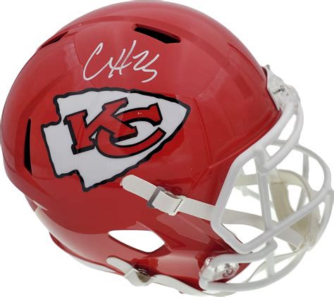 Clyde Edwards Helaire Autographed Signed Sale! Clyde Edwards-Helaire Kansas City Chiefs Red Full ...