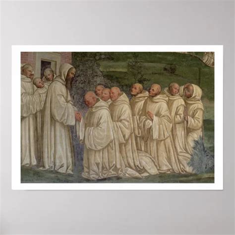 Benedictine Monks, from the Life of St. Benedict ( Poster | Zazzle