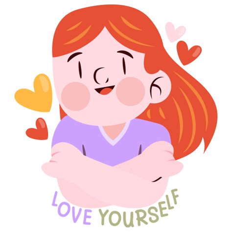 Self love Stickers - Free wellness Stickers