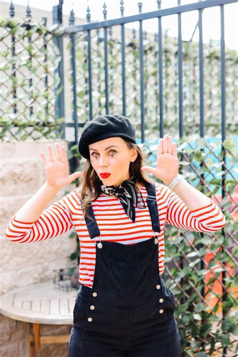 Mime Costume: Easy DIY Mime Costume Tutorial - Friday We're In Love