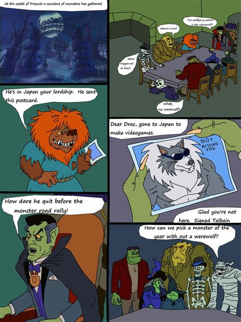 Scooby Doo And The Reluctant Werewolves page 1 by lonewarrior20 on DeviantArt