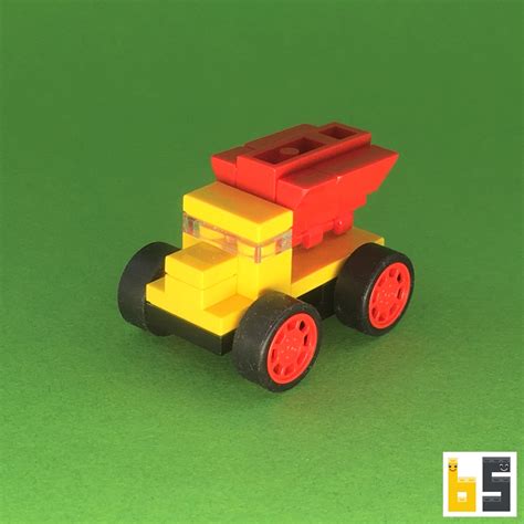 Micro tipper truck – kit from LEGO® bricks – The Brickworms