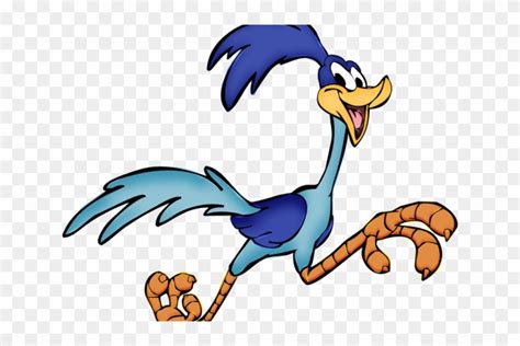 Roadrunner Clipart Love - Road Runner Looney Tunes Running - Free Transparent PNG Clipart Images ...