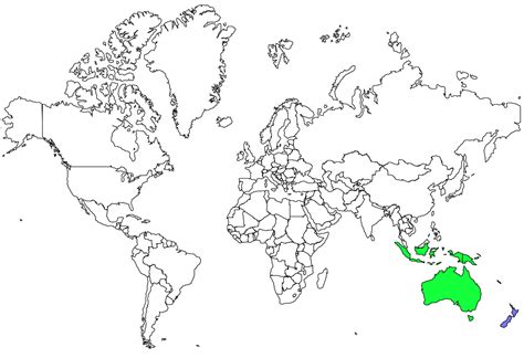 Distribution Throughout The World - The Australian Pelican